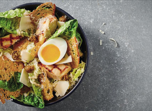 Caesar salade met gegrilde kip